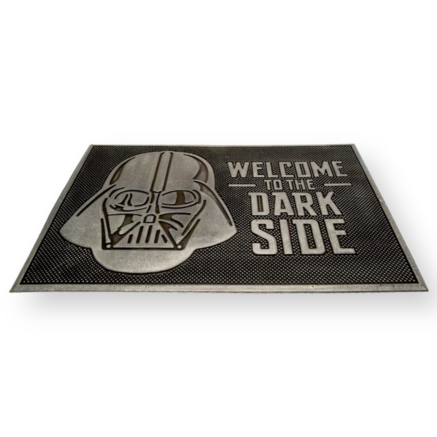 <星球大戰-曼達洛人>黑銀色The Dark Side防水地毯