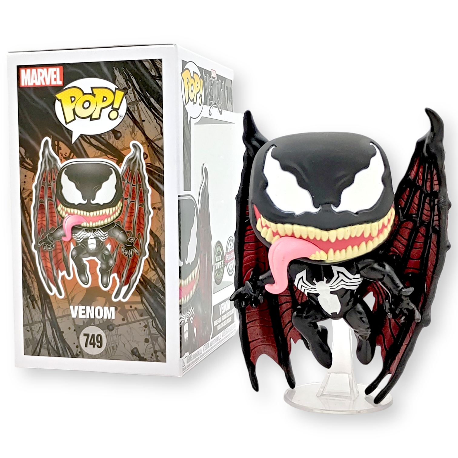 FUNKO POP<毒魔>毒魔_有翼(夜光CHASE版)-NO.749