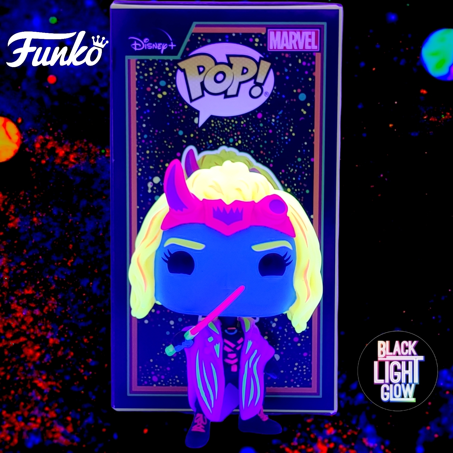 FUNKO POP<LOKI>希依雅(Black Light版)-NO.988