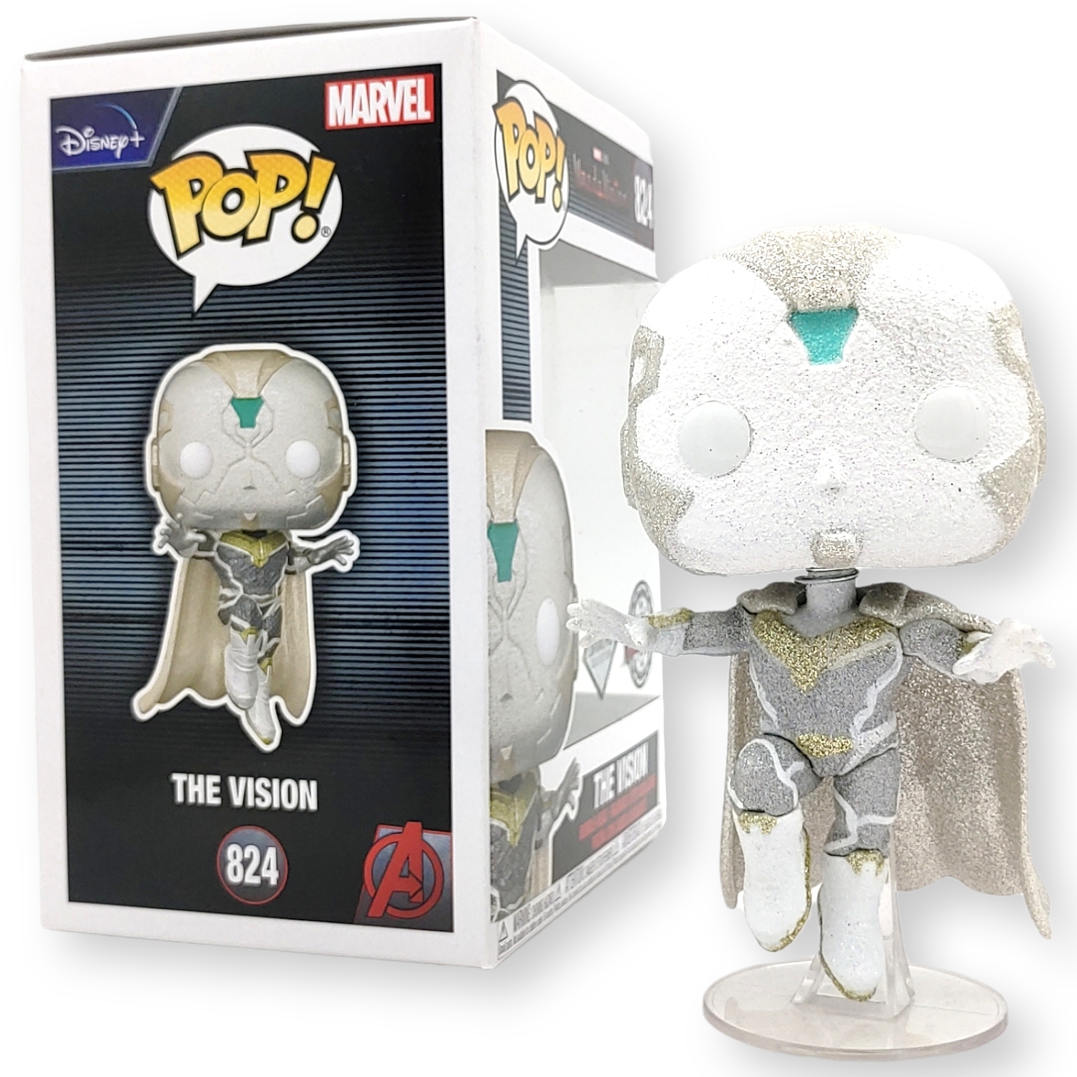 FUNKO POP<溫黛與幻視>幻視(鑽石版)-NO.824