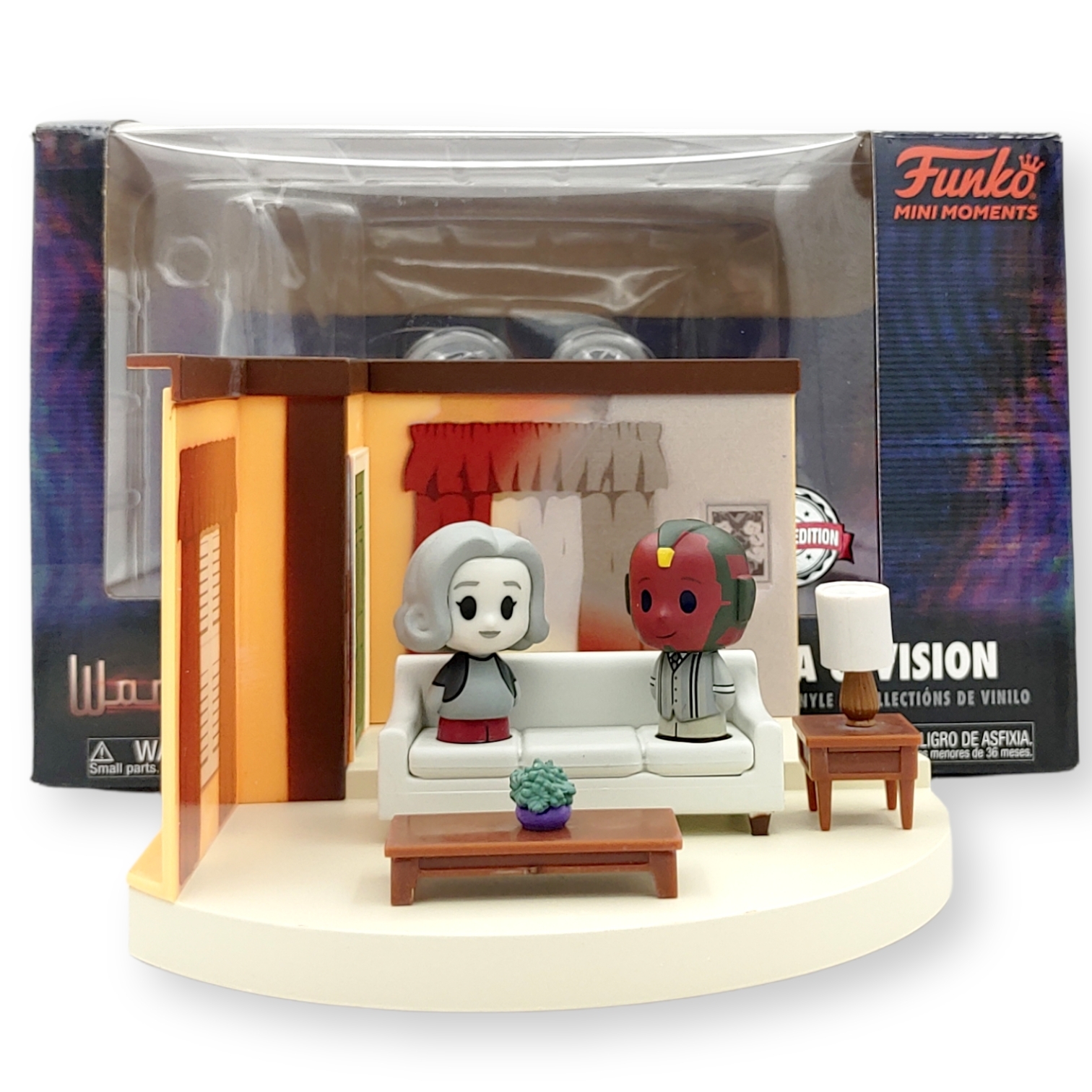 FUNKO POP<溫黛與幻視>溫黛與幻視(60年代小場景)