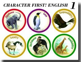 品格英語教材第一集：貼紙