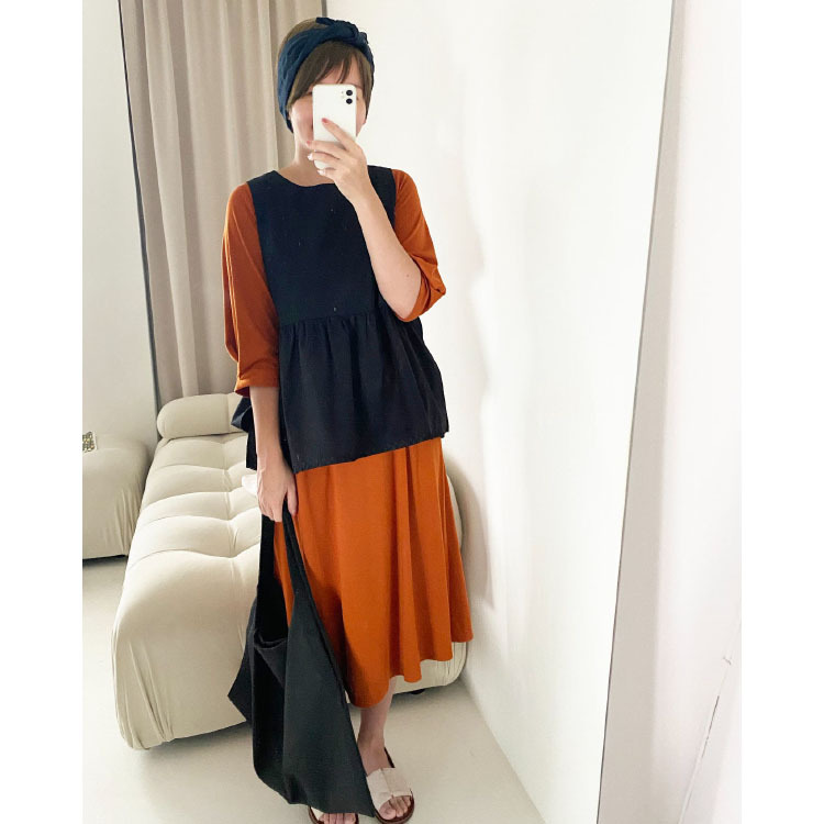 跳舞珊瑚罩衫背心-礦石