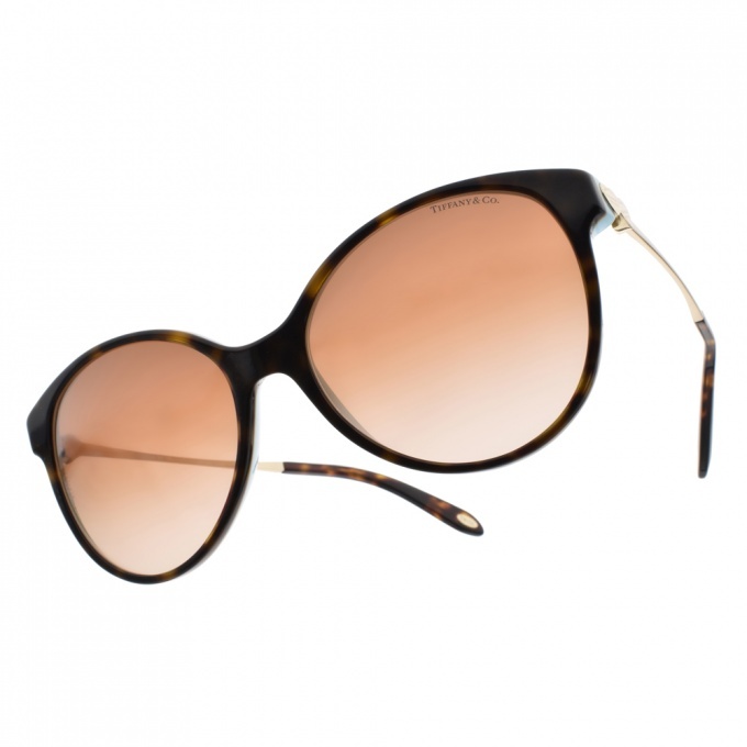 【Tiffany&CO.】TF4127 81343B 浪漫愛心貓眼框太陽眼鏡