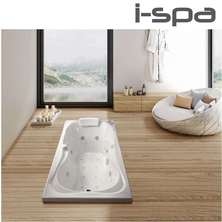 I-Spa "Munich" Acrylic Whirlpool Bathtub