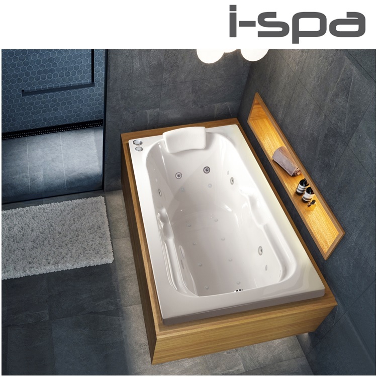 I-Spa "Frankfurt" Acrylic Whirlpool Bathtub