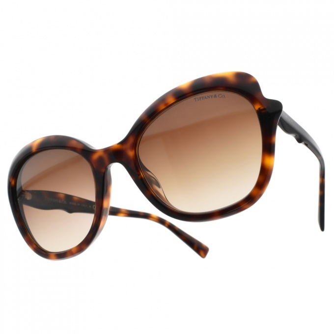 【Tiffany&CO.】TF4154F (二色) 蝴蝶造型大框太陽眼鏡