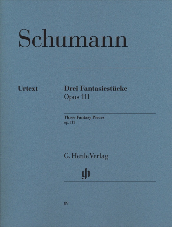 《Schumann: 3 Fantasiestucke Op.111》(Three Fantasy Pieces)