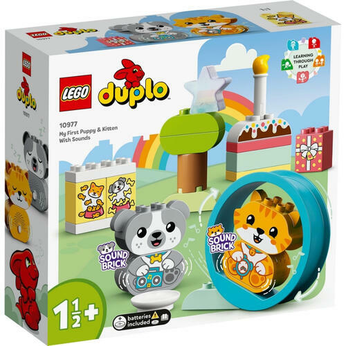 LEGO 10977 My First Puppy & Kitten With Sounds 我的第一款能發聲的小狗和小貓 (DUPLO)