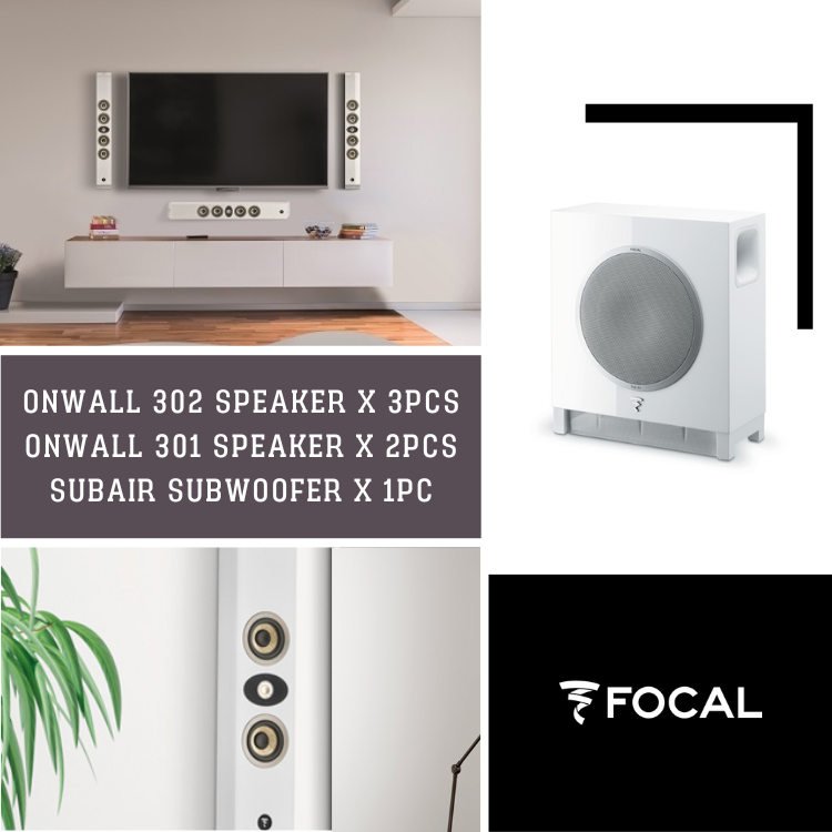 Focal 5.1 靚聲大能量喇叭組合 4