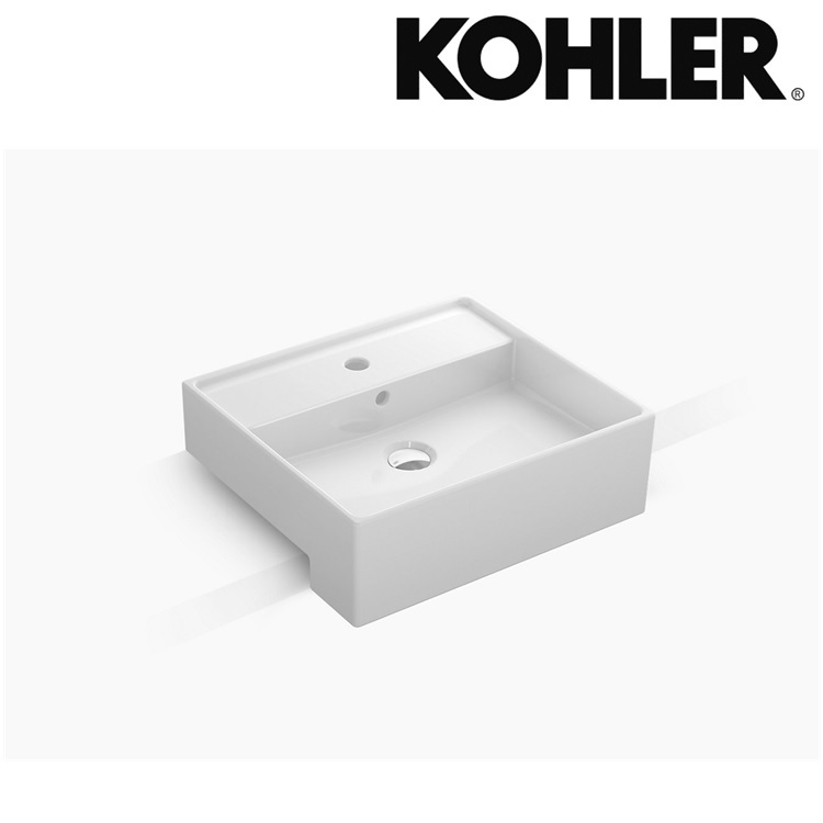 Kohler "Delta" K-20338T-1-0 Semi-Recessed Washbasin