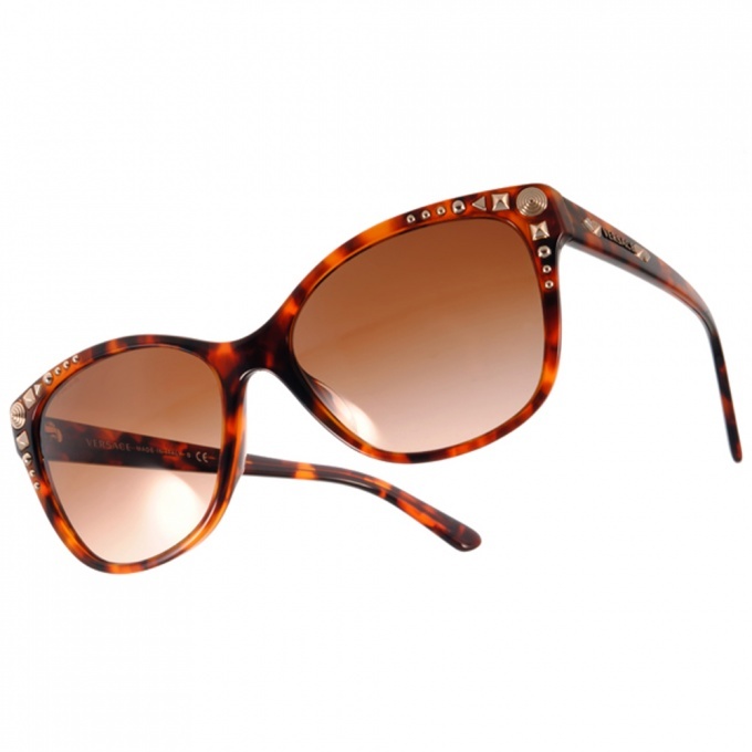 【VERSACE】VE4270A 507413 華麗古典風時尚貓眼框太陽眼鏡