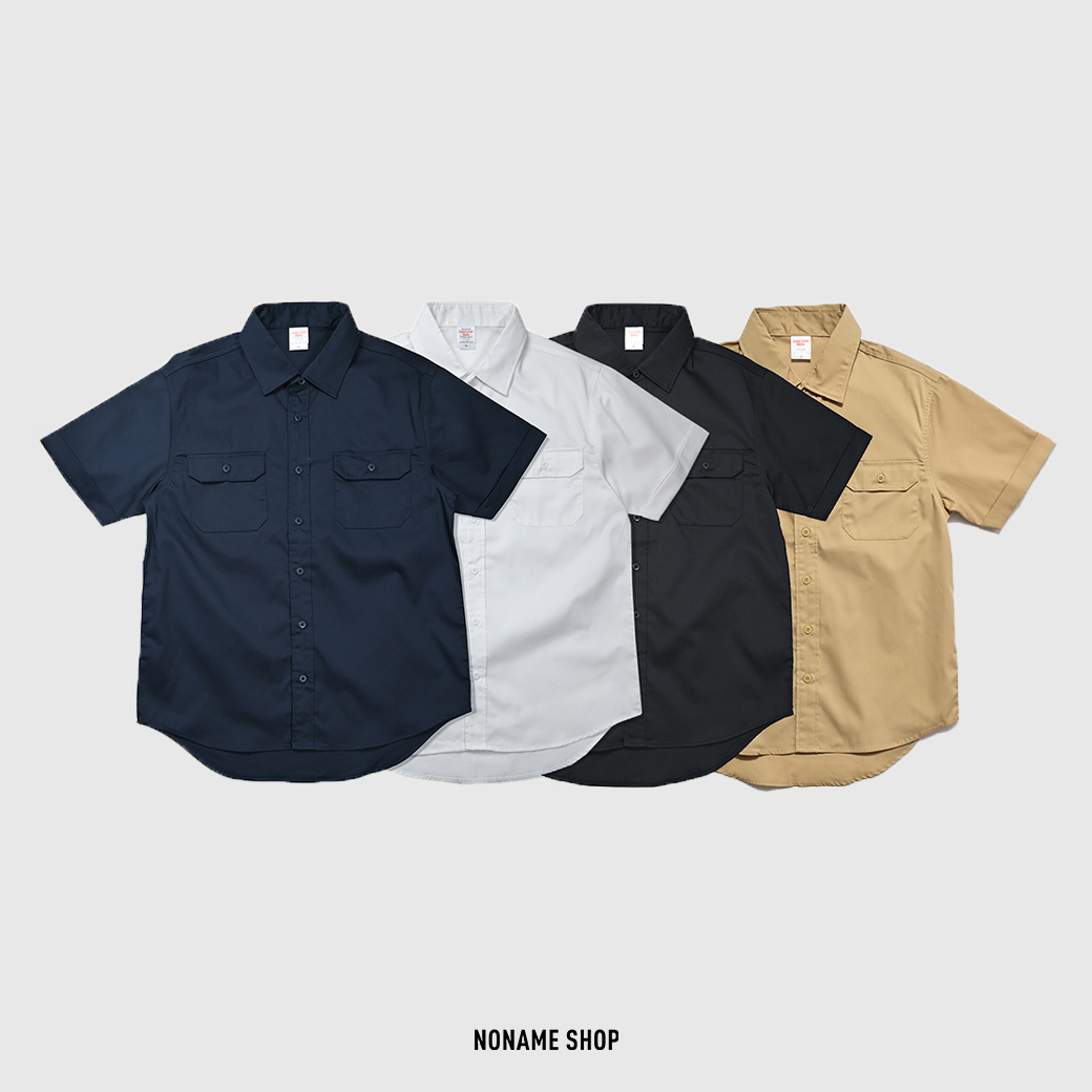 United Athle UA 1772 雙口袋 工裝 襯衫