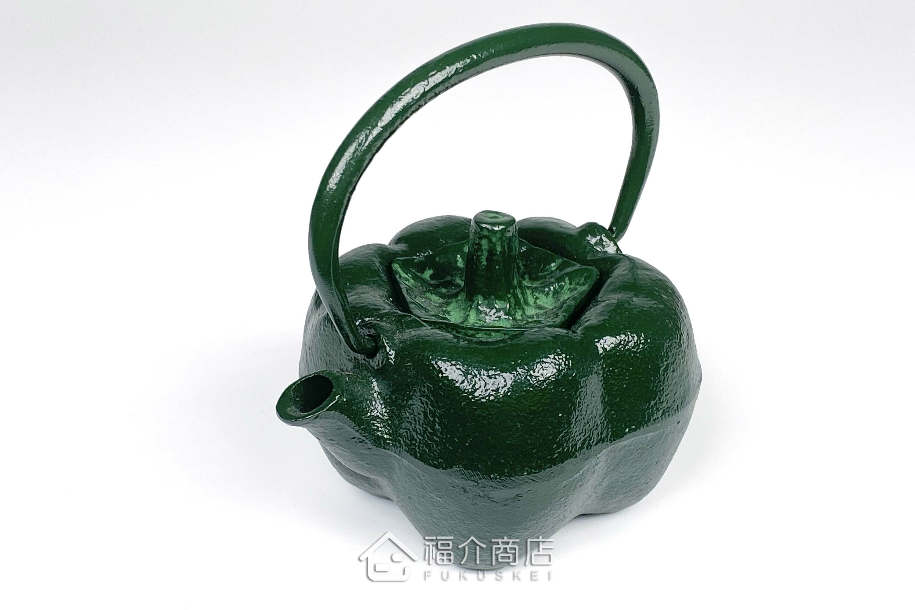 可以插花，當擺飾的南部鐵器小茶壺