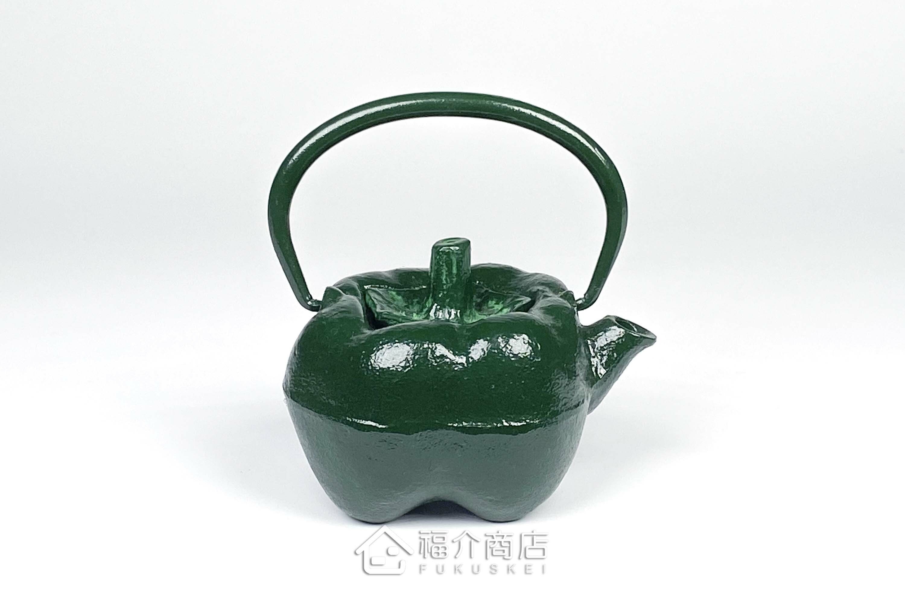 可以插花，當擺飾的南部鐵器小茶壺