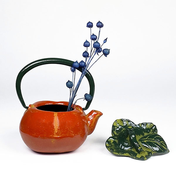 【岩戶鑄工所】水差 柿