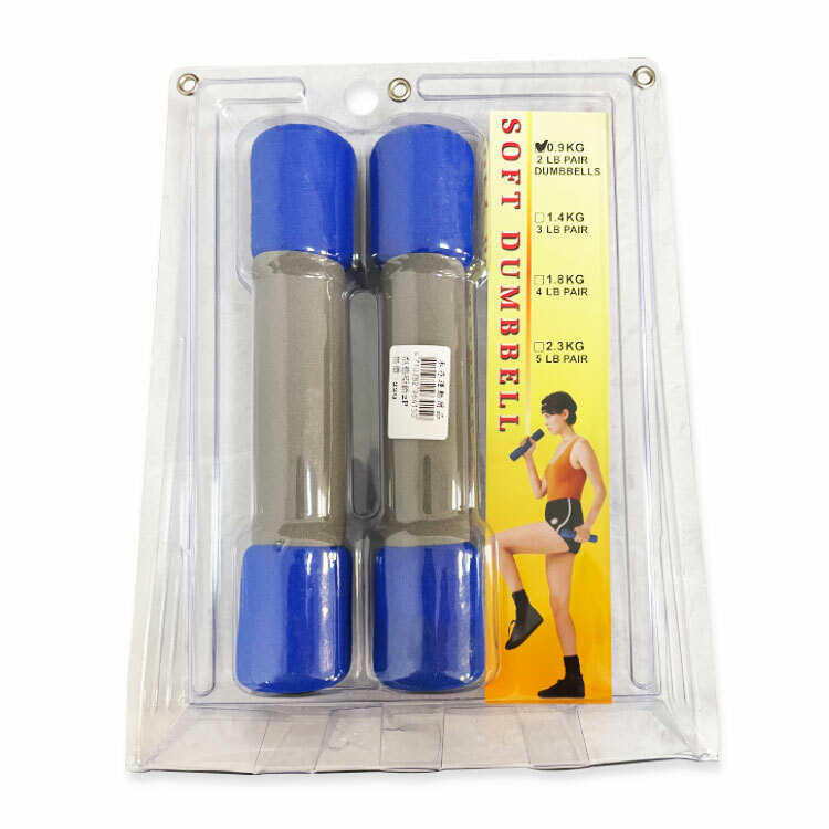 【禾亦】泡棉啞鈴 (藍0.9 /紫1.4 /紅2.3kg)