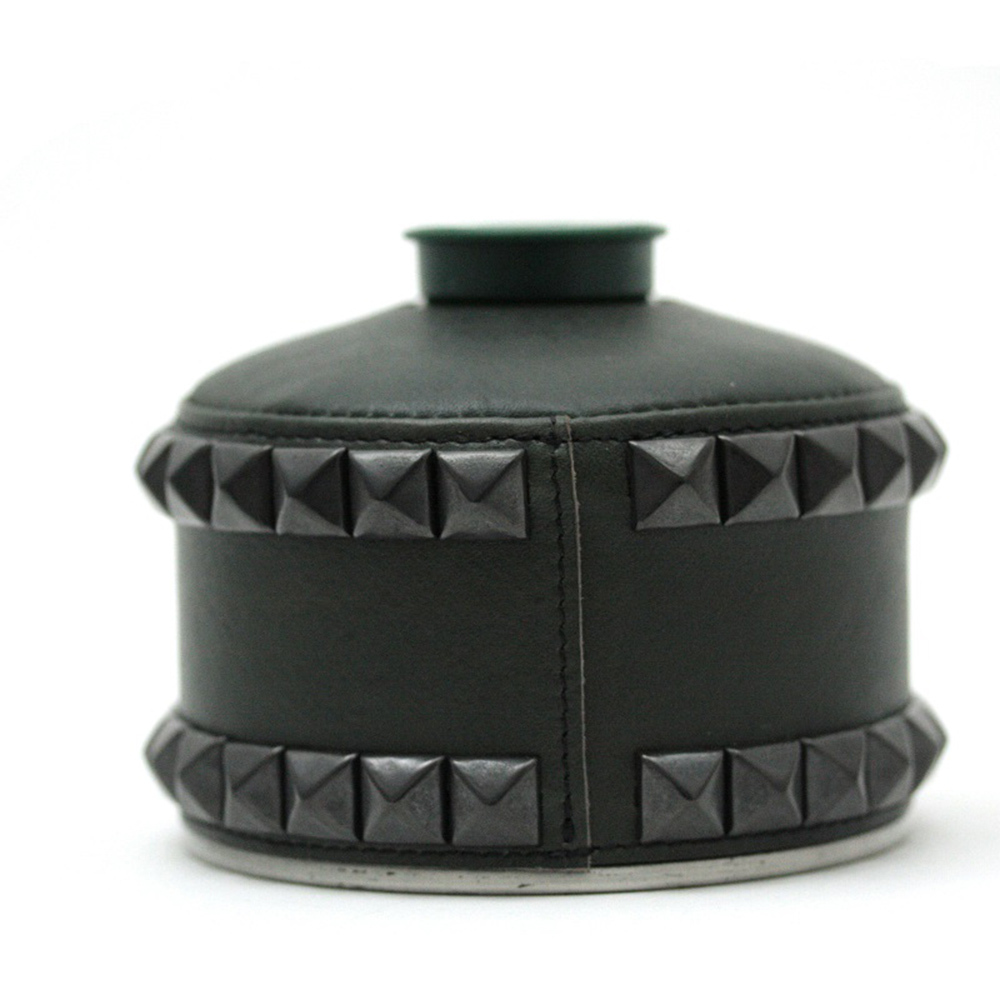 SotoLabo 高山瓦斯罐OD250 皮革保護套-墨綠色