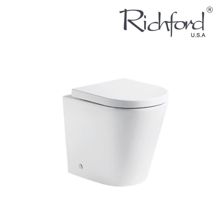 Richford R203 Back to wall Floorstanding Rimless Toi...