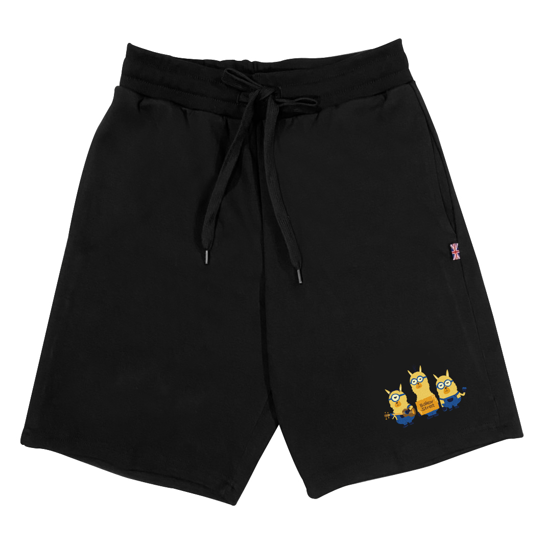 Minipacas 小兵駝 中性版棉質短褲