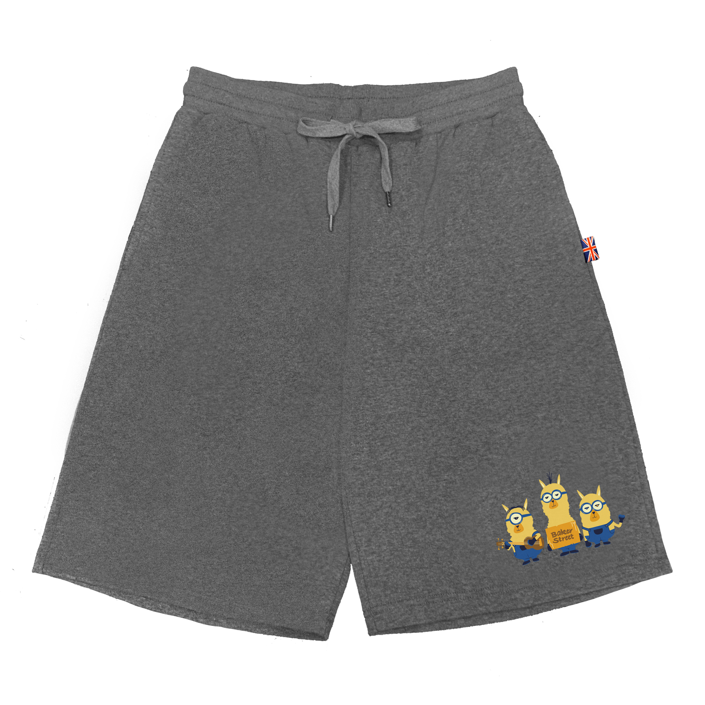 Minipacas 小兵駝 中性版棉質短褲