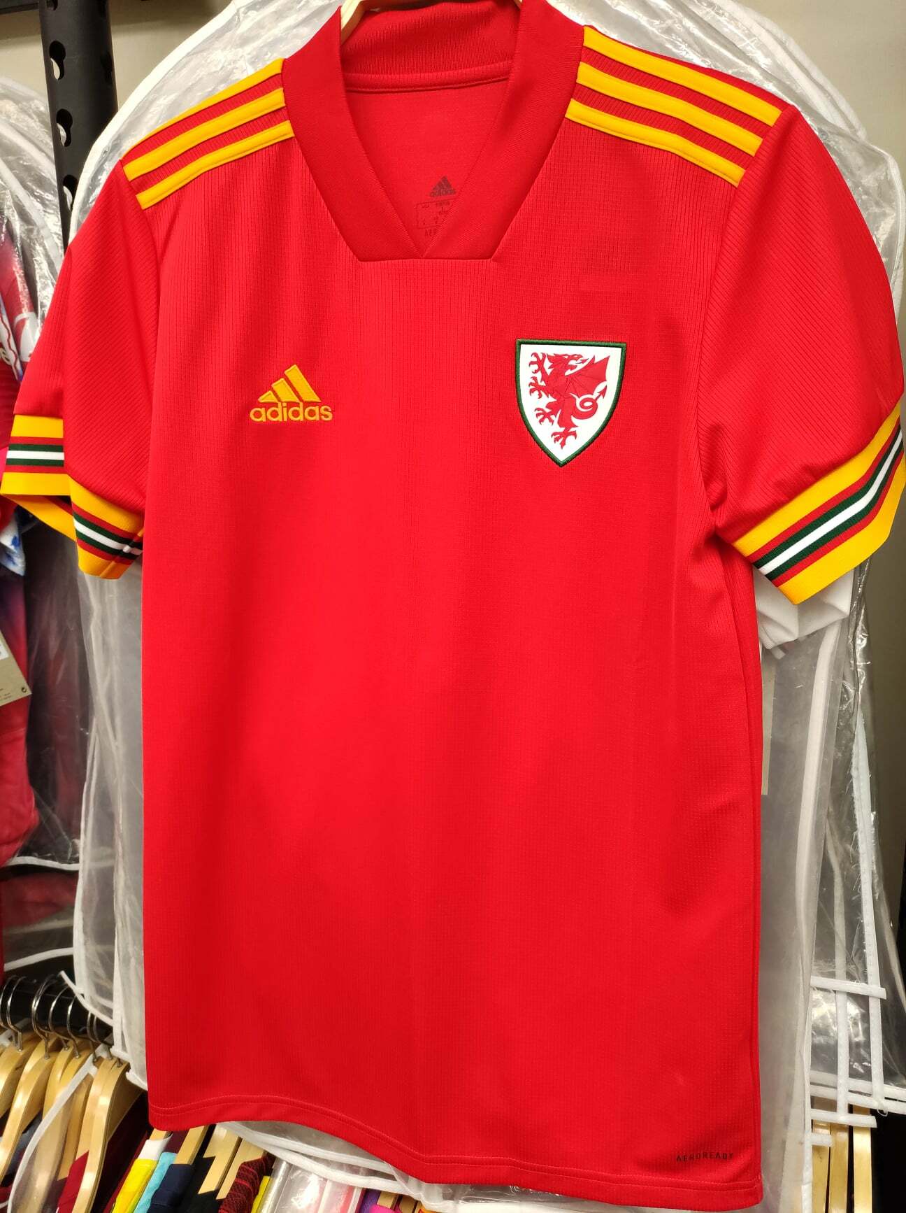 20-22威爾斯國家隊主場球迷版球衣