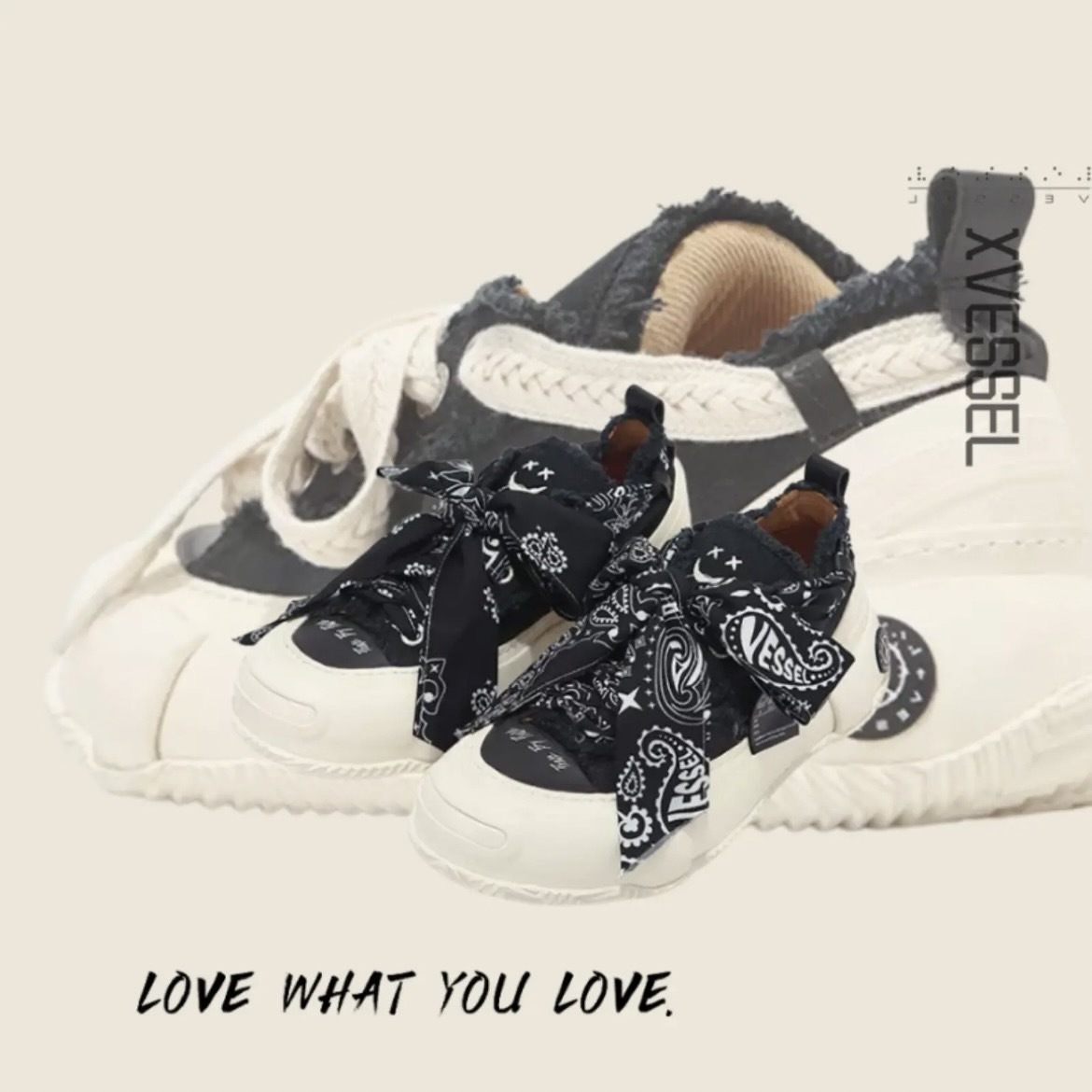 xVESSEL G.O.P 2.0 Marshmallow Lows "Black" 黑色 吳建豪 隱藏版 限量