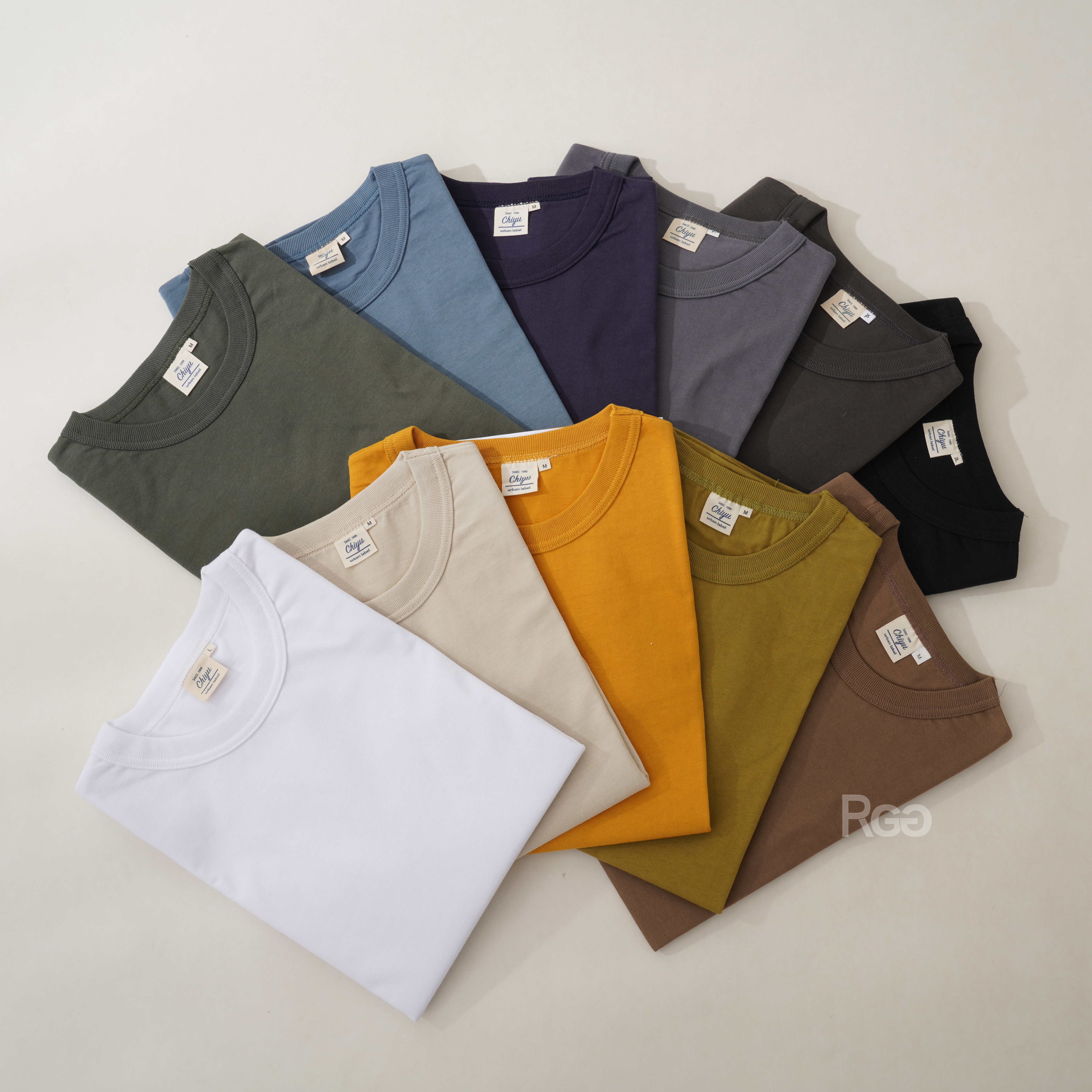 #21115 台灣製 16支純棉 7.3 OZ 重磅素T