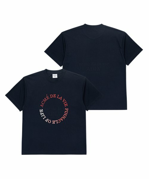 ACME DE LA VIE CIRCLE LOGO ARTWORK 短袖 短T 深藍 ADLV-22SS-SSACCA-NVY