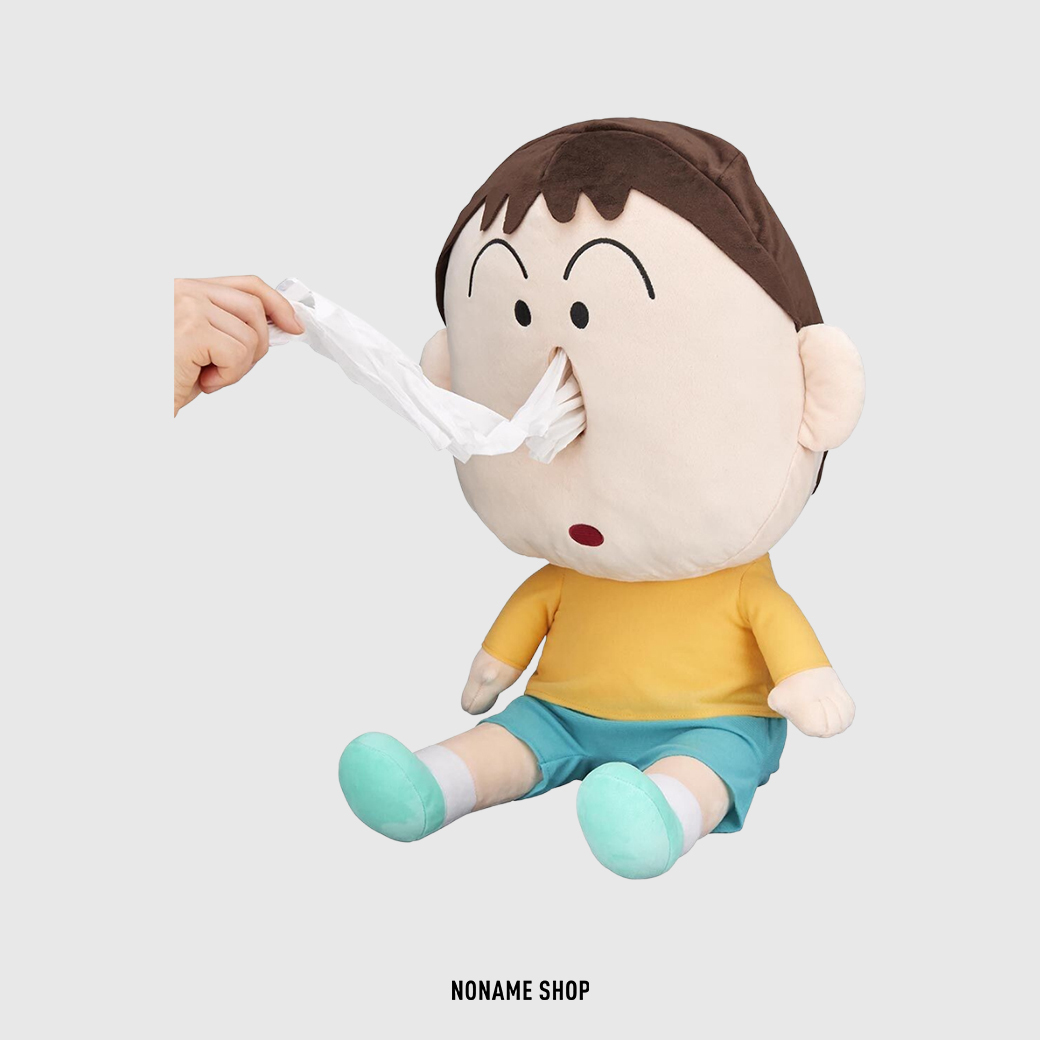 CRAYON SHINCHAN BOX TISSUE COVER 蠟筆小新 阿呆 造型 鼻涕 衛生紙盒