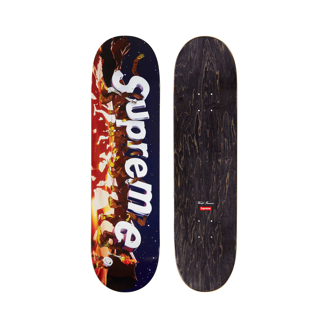SUPREME APES SKATEBOARD (NIGHT) 猿人滑板-SS21B11