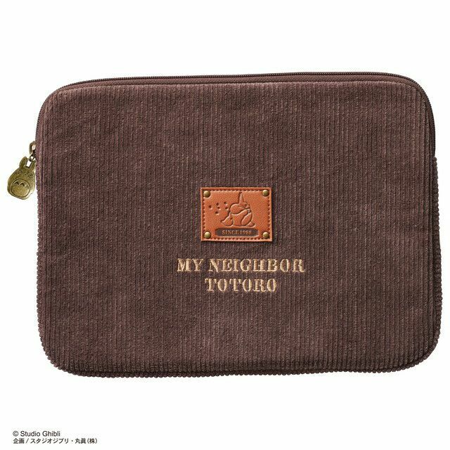 燈芯絨多用途收納包 龍貓