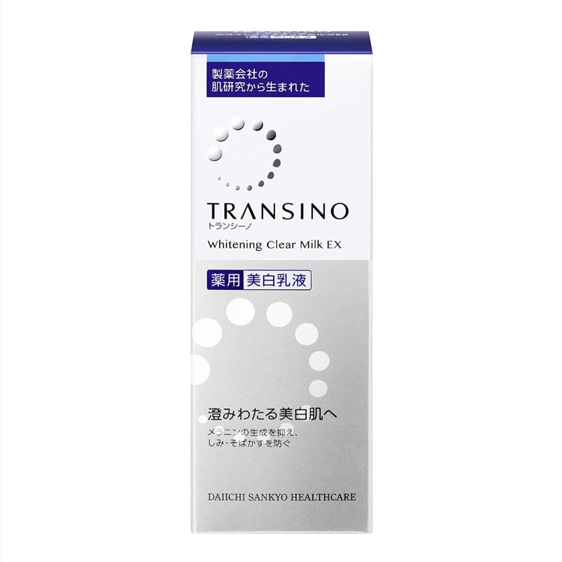 日本第一三共 TRANSINO Whitening Clear Milk EX 100 ml