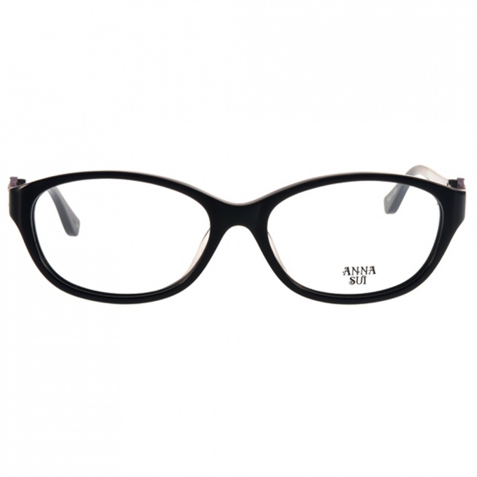 【Anna Sui】AS652-1 C001 橢圓框光學眼鏡 唯美薔薇花鑽飾款