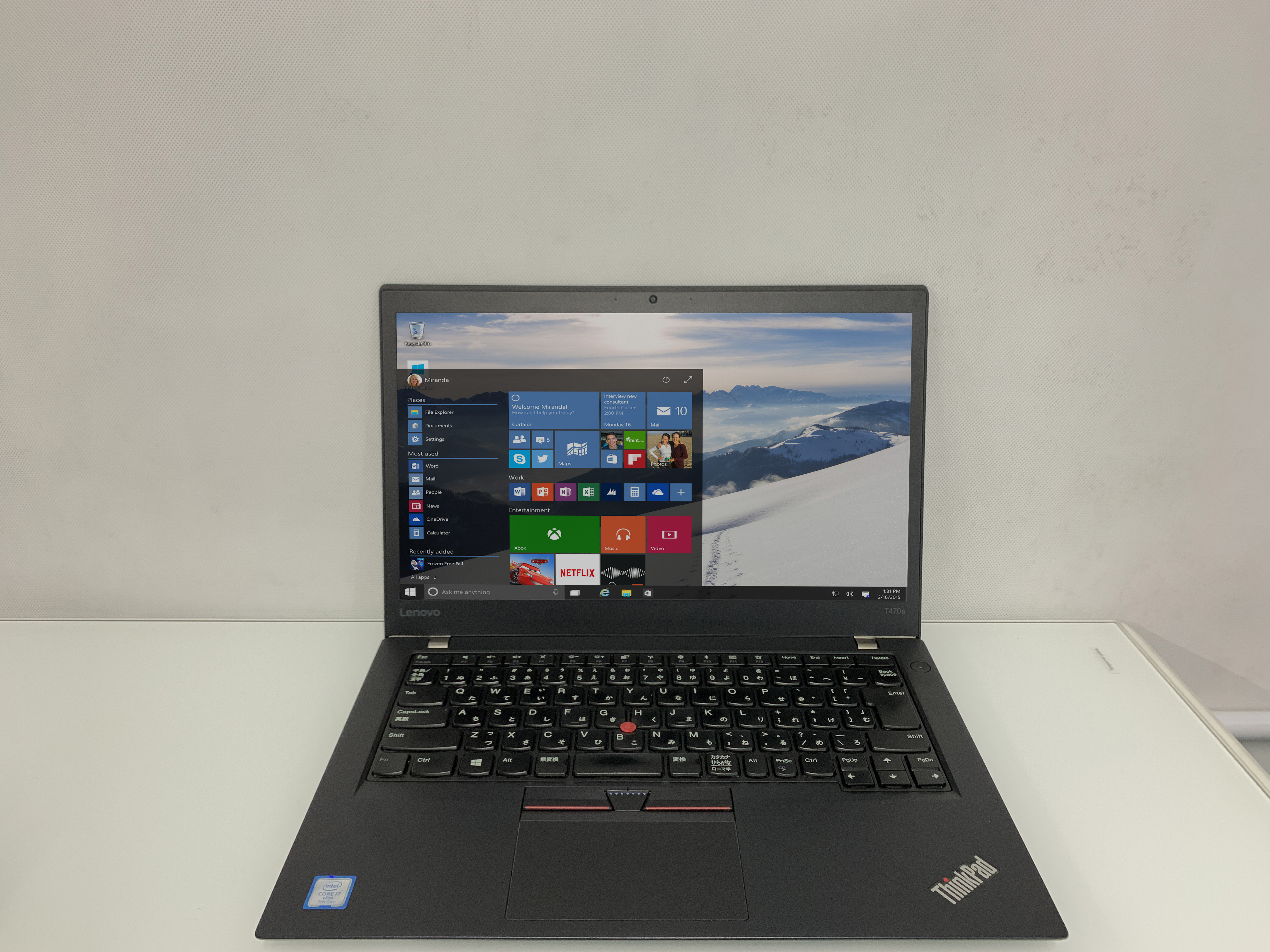 Lenovo Thinkpad T470S