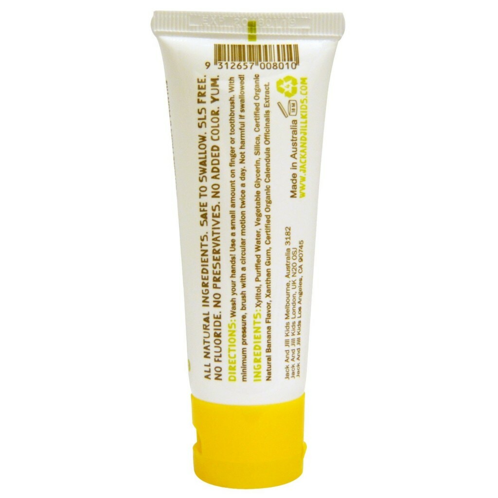 Jack n' Jill嬰兒天然牙膏 - 香蕉味