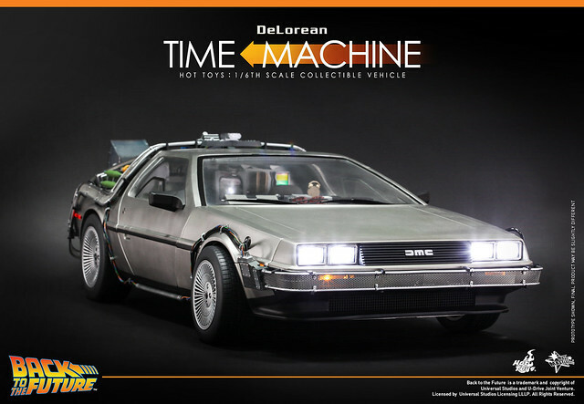 Hot Toys - MMS260 -《回到未來》1/6比例 DeLorean 時光車
