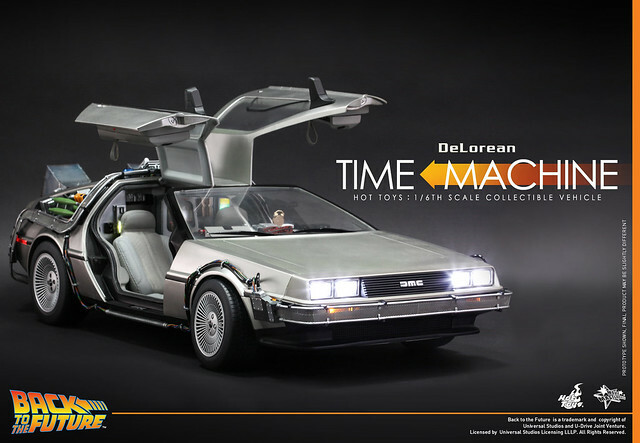 Hot Toys - MMS260 -《回到未來》1/6比例 DeLorean 時光車