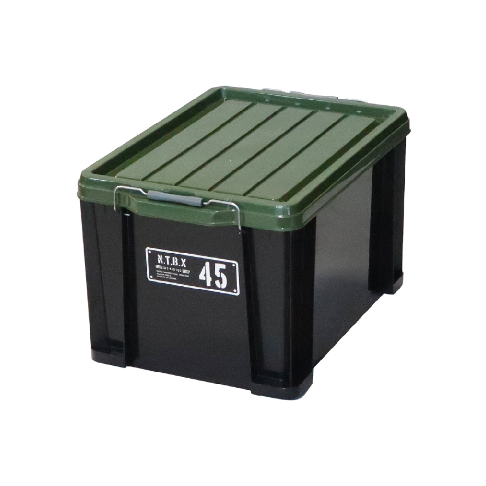 【日本JEJ ASTAGE】45X工業風可疊式收納箱