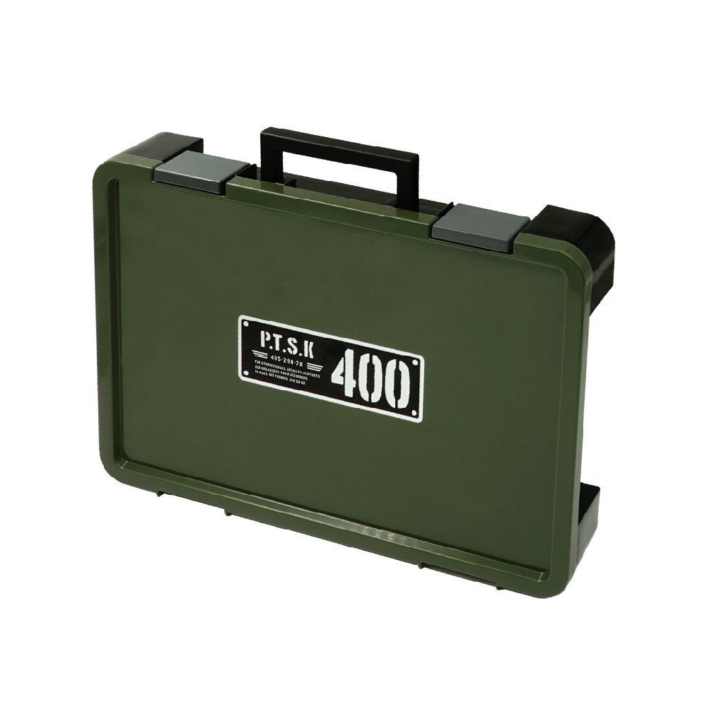 日本 JEJ ASTAGE PS-400X工業風小物零件收納箱