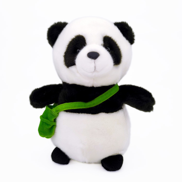 Panda Plush With Bamboo Bag