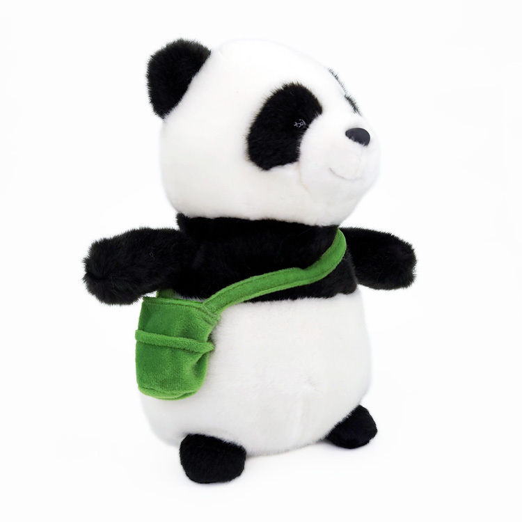 Panda Plush With Bamboo Bag