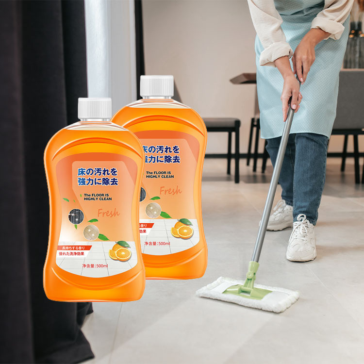 清倉優惠 強效去汙地板清潔劑 500ml 清新柑橘 除菌抗霉 強效去漬 清潔保養