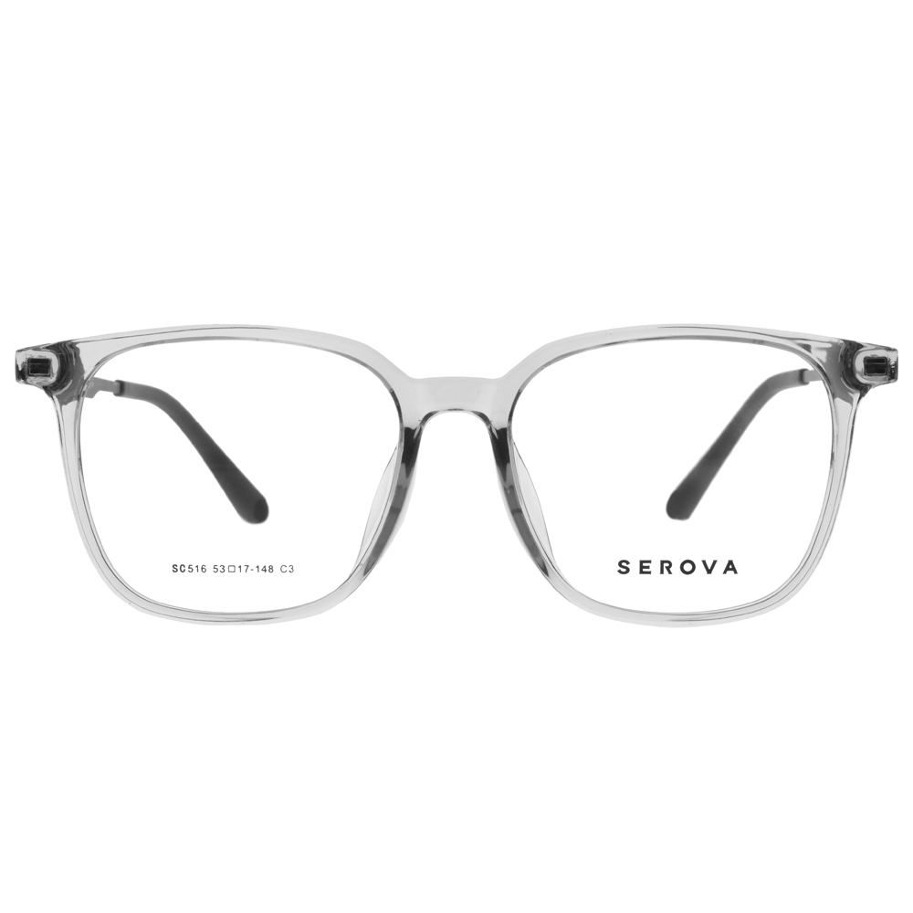 【SEROVA】SC516 (四色) 時尚方框光學眼鏡 #華晨宇同款