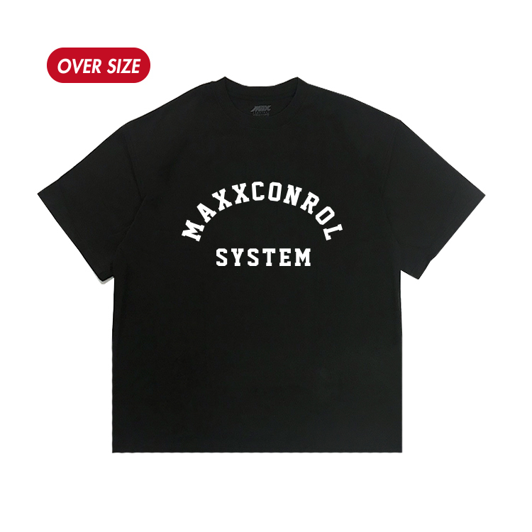MAXXC 學院風系統短T-黑