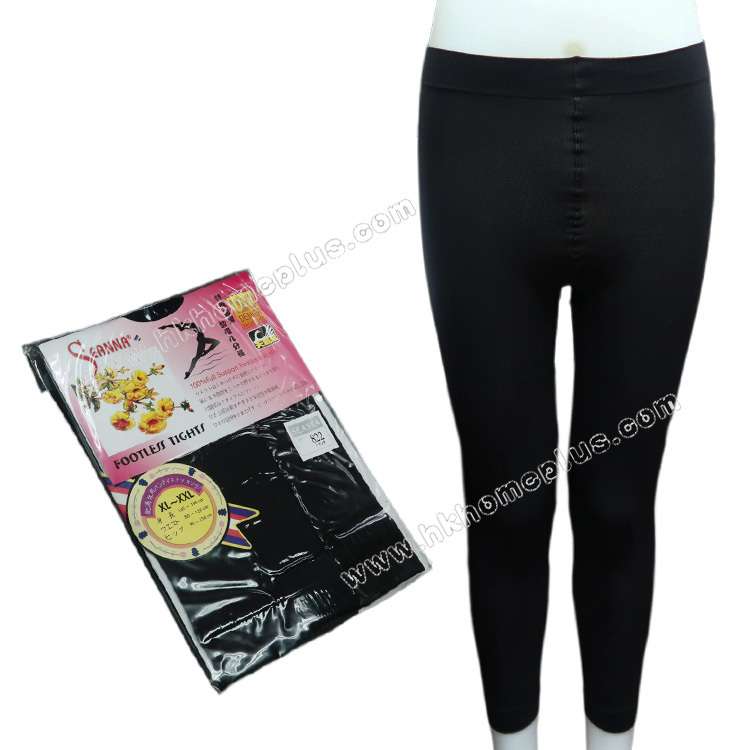 2條裝 詩莉雅: 120D 厚身顯瘦天鵝絨九分褲 (S-XL 及 XL-XXL 碼)