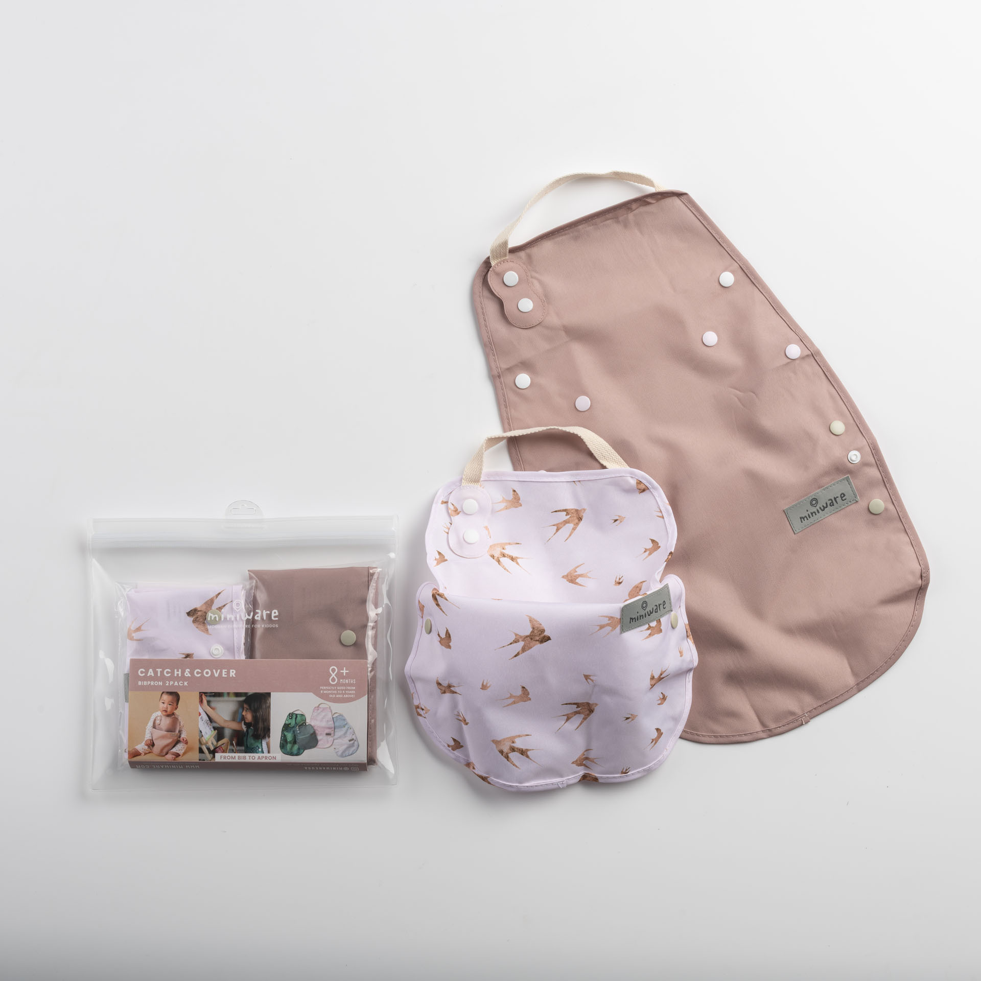 Catch & Cover Set of 2 - Golden Harvest/Brown