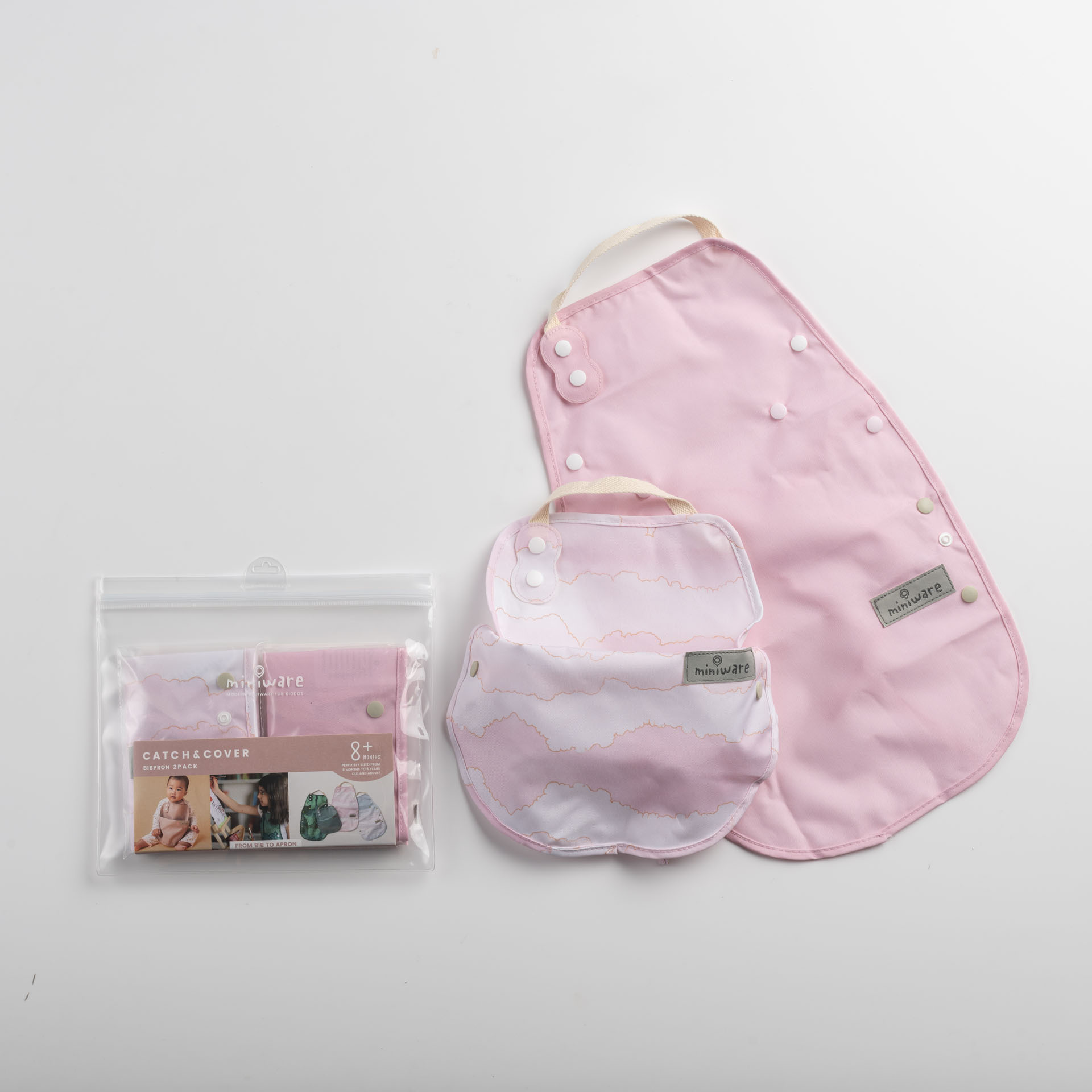 Catch & Cover Set of 2 - Gentle Blossom/Pink