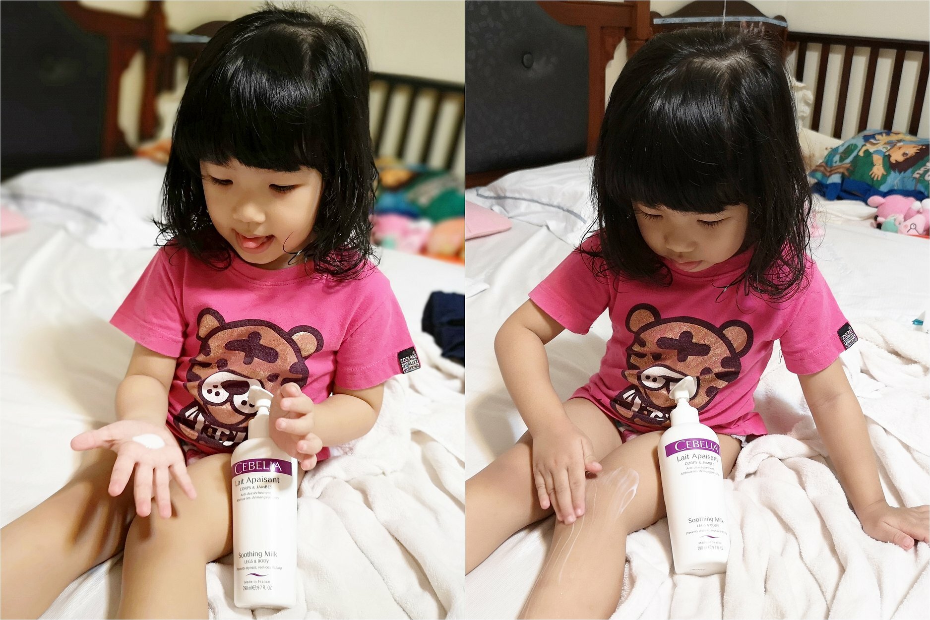 兒童保養品-絲寶麗深效潤透柔膚乳照護孩童身體肌膚