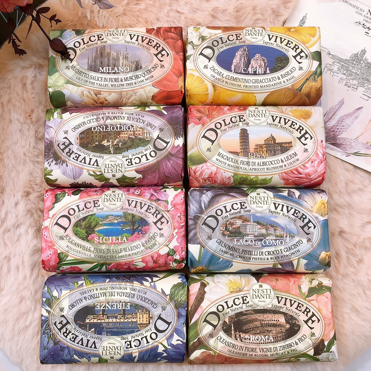 Nesti Dante 義大利手工皂/香氛皂 律動探索系列250g